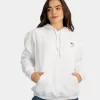 hoodie polera para mujer BLANCO frontal