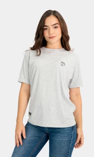 polo para mujer GRIS frontal feo streetwear 2