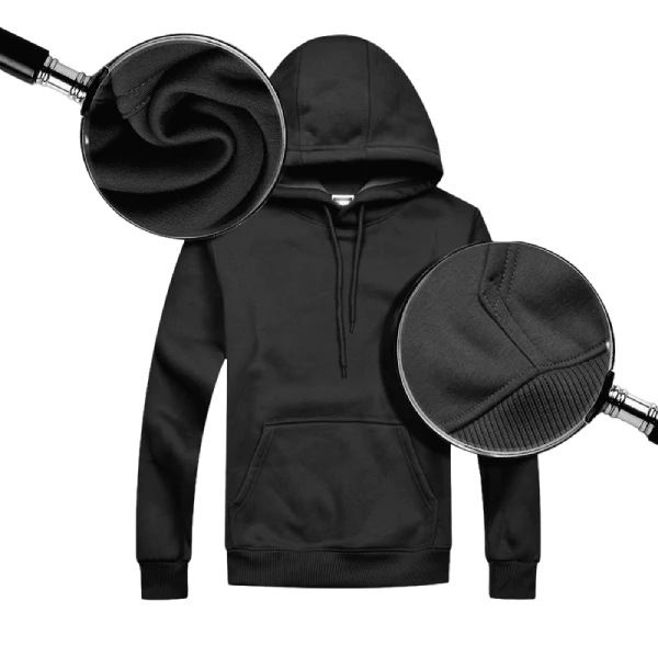 Hoodie color negro feostreetwear webb