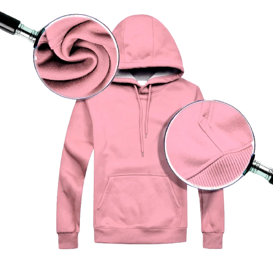 polera color rosa con lupa feo streetwear 1